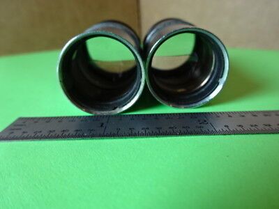 MICROSCOPE PART OPTICAL LOT EYEPIECES OCULAR SPENCER AO 9X OPTICS AS IS #L5-B-14