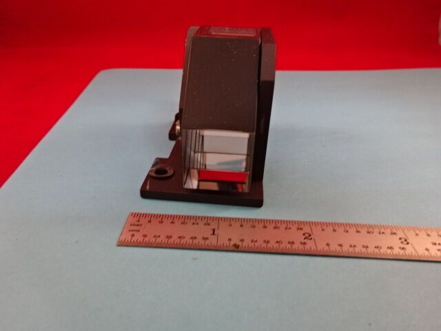 MICROSCOPE PART ZEISS GERMANY OPTICAL PRISM OPTICS AS IS #27-A-17