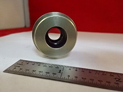 MICROSCOPE PART MOUNTED LENS OPTICS AS IS #AN-23