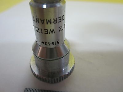 MICROSCOPE PART OBJECTIVE LEITZ GERMANY L 20X EF OPTICS BIN#U1-39