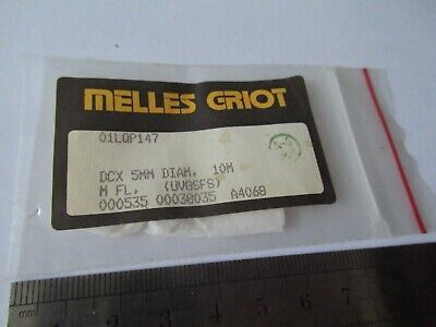 OPTICAL MELLES GRIOT CX LENS OPTICS AS PICTURED &19-B-42