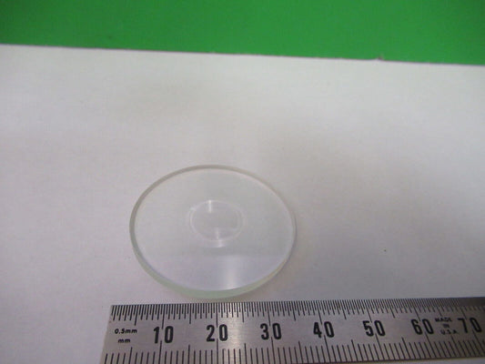 OPTICAL SUBSTRATE PLANO CONCAVE LIQUID INSPECTION OPTICS AS PICTURED R1-B-49