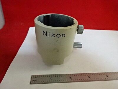 NIKON JAPAN CAMERA ADAPTER OPTICS MICROSCOPE PART AS PICTURED &86-80