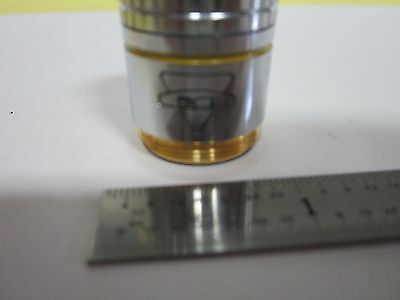 OPTICAL MICROSCOPE PART OBJECTIVE 10X PHASE OPTICS BIN#C7-88