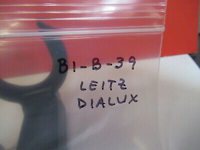 DIALUX LEITZ WETZLAR CONDENSER HOLDER MICROSCOPE PART AS PICTURED &B1-B-39