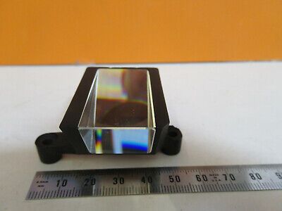 BAUSCH LOMB GLASS MOUNTED PRISM HEAD OPTICS MICROSCOPE PART AS PICTURED &P6-A-61