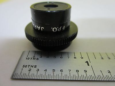 MICROSCOPE OBJECTIVE FPO F-L10 OPTICS AS IS BIN#T7-29