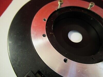 CARL ZEISS GERMANY STAGE TABLE ROTABLE POL MICROSCOPE PART AS PICTURED &L1-A-09