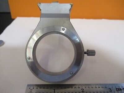 REICHERT AUSTRIA CONDENSER HOLD ASSEMBLY MICROSCOPE PART AS PICTURED &1E-C-56