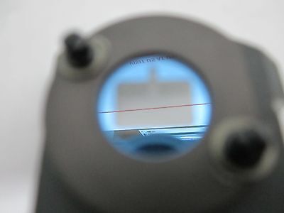 OPTICAL MICROSCOPE PART ZEISS TARGET CROSSHAIR GERMANY OPTICS  BIN#L9-10