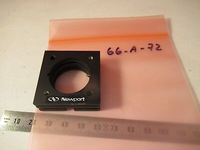 NEWPORT NRC EMPTY LENS HOLDER MOUNT LASER OPTICS AS PICTURED #66-A-72