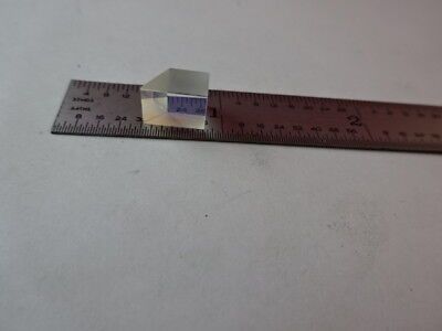 MINI OPTICAL GLASS PRISM MIL SPEC LASER OPTICS AS IS #54-A-05