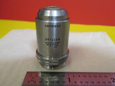 LEITZ WETZLAR GERMANY POL OBJECTIVE 50X/170 MICROSCOPE PART AS PICTURED FT-6-103