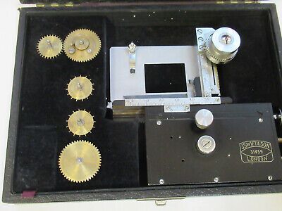 ANTIQUE petrographic J SWIFT LONDON SET MICROSCOPE PART AS PICTURED &8Z-A-140