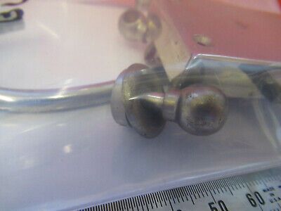 BAUSCH LOMB LOCK + HANDLE for WOOD CABINET MICROSCOPE PART AS PICTURED &FT-5-B