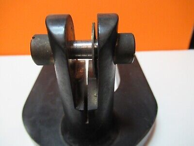 ANTIQUE BAUSCH LOMB ROCHESTER STAND 1890's MICROSCOPE PART AS PICTURED &17-A-60