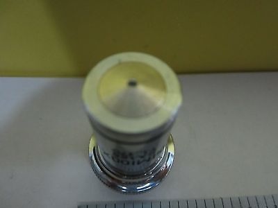 MICROSCOPE PART OBJECTIVE UNITRON M100X OIL OPTICS AS IS BIN#34-T-30