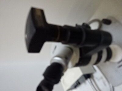 EDMUNDS SCIENTIFIC WILD M7 HEERBRUGG SWISS MADE OPTICAL STEREO MICROSCOPE + LAMP