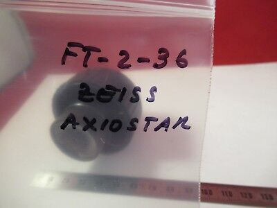 CARL ZEISS AXIOSTAR PLUS ILLUMINATOR LENS MICROSCOPE PART AS PICTURED &FT-2-36