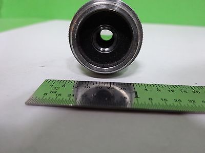 MICROSCOPE PART OBJECTIVE VINTAGE BAKER LONDON 1/6" OPTICS AS IS BIN#H7-A-19