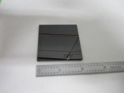 OPTICAL DARK RED FILTER LASER OPTICS AS IS BIN#M8-25