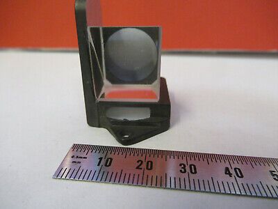 OPTICAL GLASS PRISM MICROSCOPE PART OPTICS AS PICTURED #82-A-18