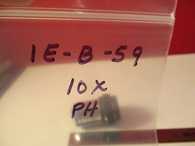 WILD SWISS OBJECTIVE PHASE PH 10X OPTICS MICROSCOPE PART AS PICTURED &1E-B-59