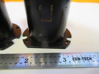 LEITZ ERGO GERMANY EYEPIECE BRASS TUBUS MICROSCOPE PART AS PICTURED &H8-B-23