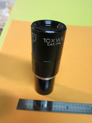 MICROSCOPE PART OCULAR EYEPIECE AO AMERICAN OPTICS 10X OPTICS BIN#B1-88-2