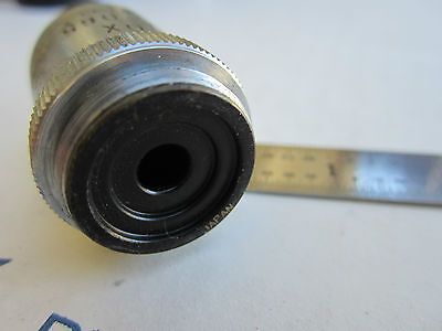 OPTICAL MICROSCOPE PART OBJECTIVE SWIFT PLAN ACHROMAT 40X AS IS OPTICS DWR#02