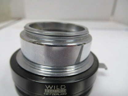 WILD M11 SWISS  CONDENSER + IRIS ASSEMBLY MICROSCOPE PART AS PICTURED &W6-A-05