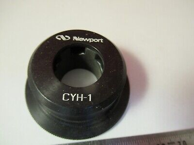 OPTICAL NEWPORT CYH-1 EMPTY LENS FILTER MOUNT LASER OPTICSAS PICTURED &P7-FT-76