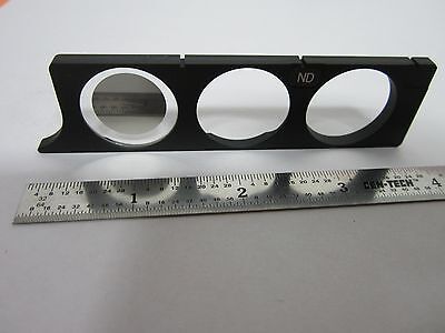 OPTICAL microscope part Nikon filter slide mbn12922 OPTICS AS IS BIN#B3-F-4