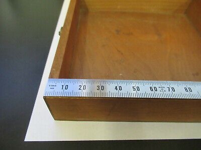 ANTIQUE BAUSCH LOMB WOOD DRAWER for cabinet MICROSCOPE PART AS PICTURED &H1-B-50