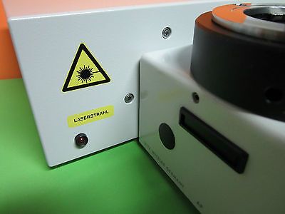 MICROSCOPE CONFOCAL PART LEITZ WETZLAR LASERSTRAHL OPTICS GERMANY BIN#B6-97