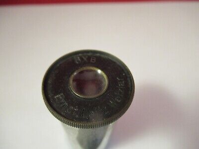 ANTIQUE ERNST LEITZ GERMANY EYEPIECE 6X B OPTICS MICROSCOPE PART AS PIC &8-B-57