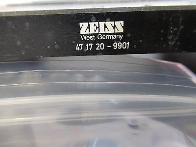 ZEISS IN35 GERMANY STAGE SPECIMEN TABLE MICROMETER MICROSCOPE PART &75-A-17