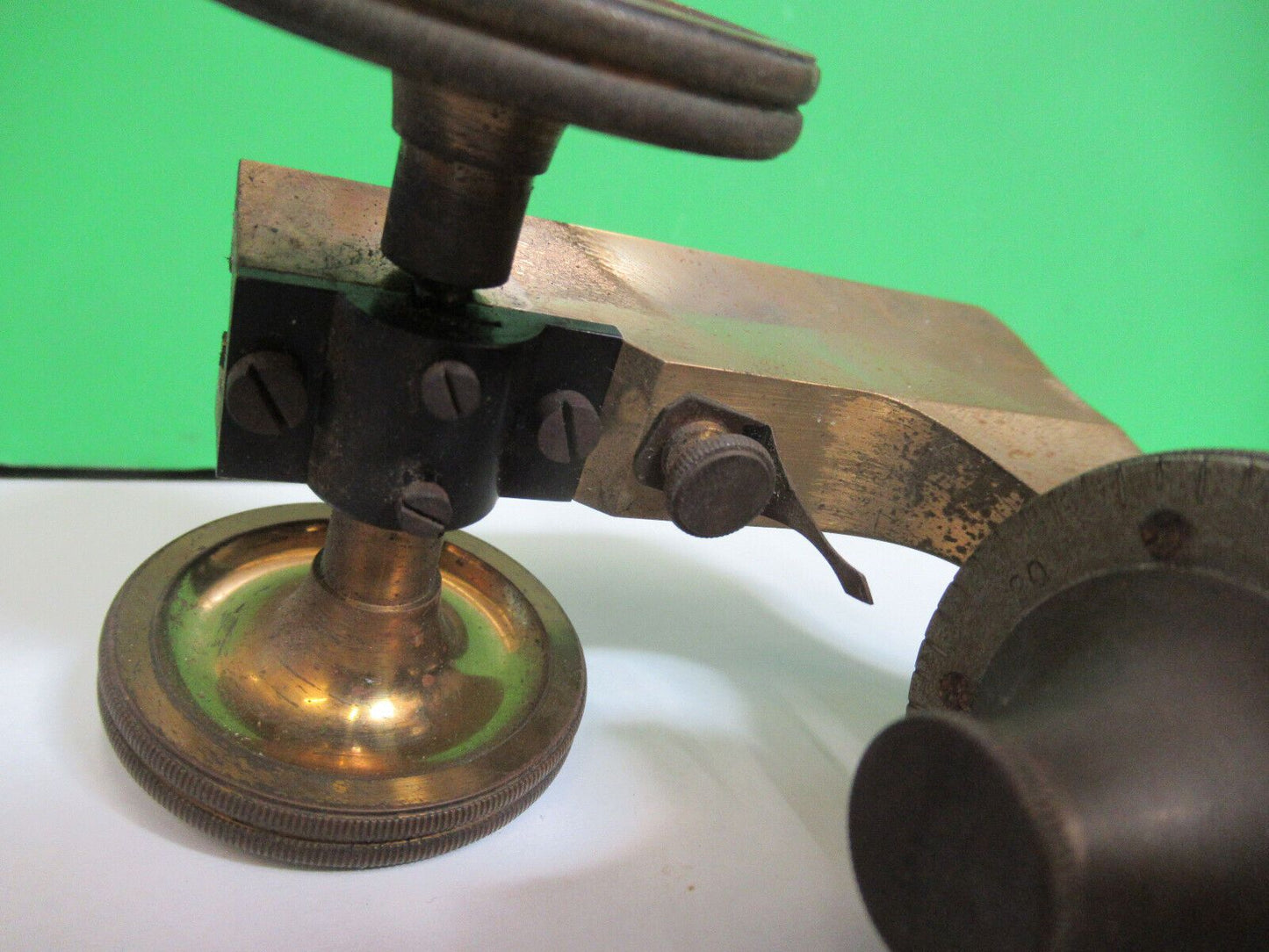 ANTIQUE CARL ZEISS JENA LIMB FRAME RARE MICROSCOPE PART AS PICTURED Q7-A-12