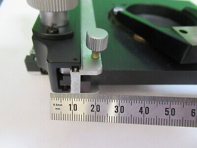 NIKON JAPAN STAGE XY TABLE  MICROSCOPE PART AS PICTURED Z9-A-77