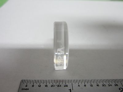 OPTICAL FUSED SILICA FLAT LASER OPTICS AS IS BIN#Q7-77