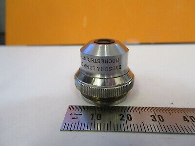 BAUSCH LOMB 3.5X OBJECTIVE LENS MICROSCOPE PART OPTICS AS PICTURED P6-A-108