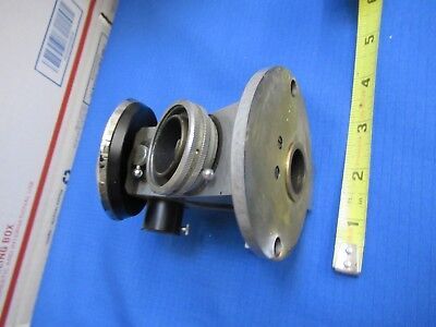 UNITRON JAPAN NOSEPIECE BLOCK ASSEMBLY MICROSCOPE PART AS PICTURED &S1-A-10