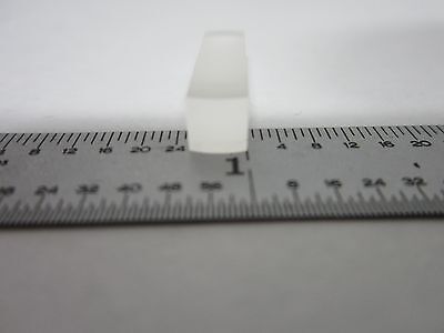 OPTICAL BI CONVEX LENS BAR 169 OPTICS AS IS BIN#R8-25