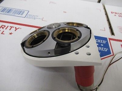 ZEISS AXIOTRON GERMANY MOTORIZED NOSEPIECE MICROSCOPE PART 453142 AS PIC#FT-3-23