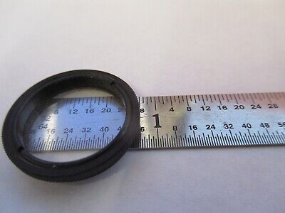 OPTICAL RETICLE GRATICULE MEASURING RARE MICROSCOPE PART AS PICTURED &19-B-34