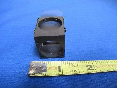 UNITRON JAPAN GLASS PRISM HEAD OPTICS MICROSCOPE PART AS PICTURED &S1-A-02