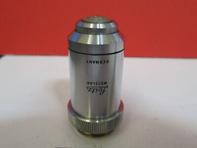 LEITZ WETZLAR OBJECTIVE 100X /170 LENS MICROSCOPE PART AS PICTURED &B2-A-30