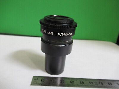 LEITZ WETZLAR EYEPIECE 519750 10X/18 OCULAR MICROSCOPE PART AS PICTURED R9-A-21