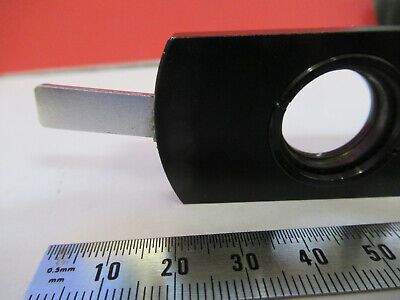 FOR PARTS GENERIC SLIDE POL EMPTY ROTATES MICROSCOPE PART AS PICTURED &B3-B-29