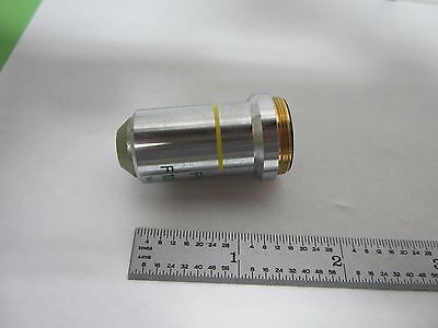 MICROSCOPE PART OBJECTIVE ZEISS GERMANY F10 PH1 10X OPTICS AS IS BIN#P4-02